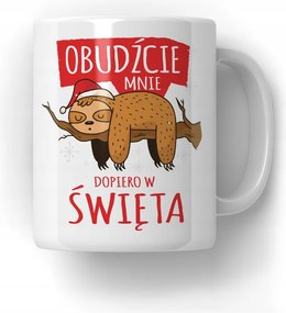 Bögre Ébressz fel karácsonykor Ajándék Mikulásra