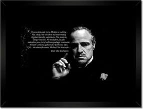 Poszterek keretben 40x30 Godfather Don Idézetek
