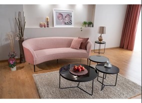 Szürke-fekete ARTEMIDA dohányzóasztal szett