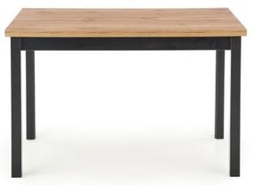 KINDOR étkezőasztal wotan tölgy/fekete