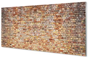Akrilkép Tégla fal kő 100x50 cm