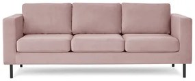 TOZZI Háromszemélyes kanapé Rózsaszín
