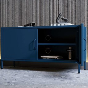 TV-szekrény lábakon ROSA, 1150 x 595 x 400 mm, Modern: sötétkék