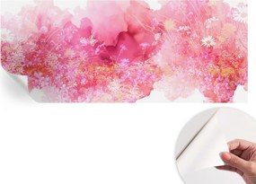 Öntapadós tapéta Divatos 3D fali ragasztóval Virágos minta 250x104 cm