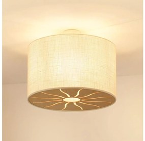 Brilagi COUNTRY ROLLER mennyezeti lámpa 1xE27/15W/230V, 50 cm, krém