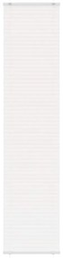 pliszírozott redőny Fehér 50x200 cm szövetszélesség 49,4 cm