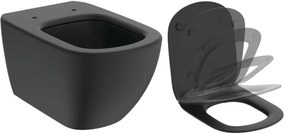 Set WC csésze Ideal Standard Tesi T0079V3, WC ülőke Ideal Standard Tesi T3527V3