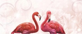 Flamingó Fotótapéta Flamingók Fotótapéta 250 x 104