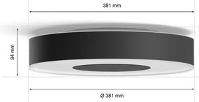 Philips-LED RGBW Dimmelhető fürdőszobai lámpa Hue XAMENTO LED/33,5W/230V IP44