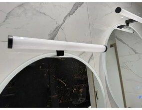 LED fürdőszobai tükörvilágítás LED/10W/230V 45 cm IP44 fekete