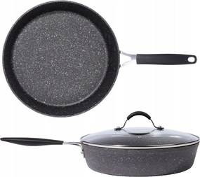 Orion Stoner gránit márvány mély serpenyő fedővel 28 cm