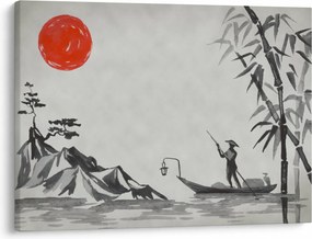 Kép - Fuji-hegy (70x50 cm)