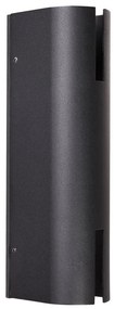 ITALUX 602-BK-9 ROVIGO Modern Kültéri Fali Lámpa Fekete LED IP44