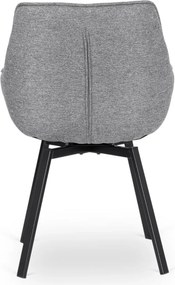 Forgó szék szürke színben. LUNA 2