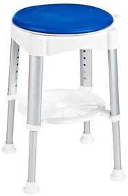 Ridder - Forgatható zsámoly 58x35,5 cm kék/fehér