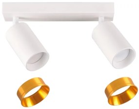 spotlámpa MARIBEL 2xGU10/10W/230V fehér