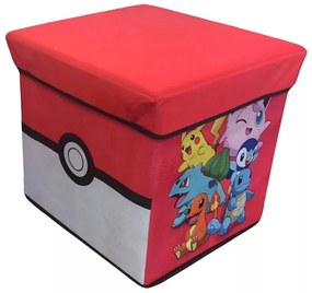 Pokémon Team játéktároló 30×30×30 cm
