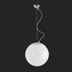 Osmont 63291 Isis L3 Pm fĂŒggesztett mƱanyag lĂĄmpa rozsdamentes acĂ©l polĂrozott fehĂ©r IP40