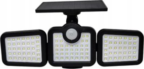 Napelemes Halogén Led Lámpa 108 Dióda Mozgásérzékelővel Napelemes Távirányító