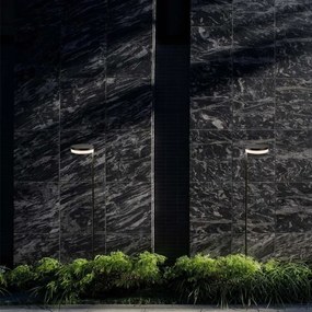 LED Kültéri napelemes lámpa LED/2W/3,7V 3000K IP54 2000 mAh fekete