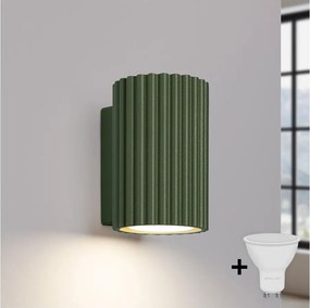 Brilagi - LED fali lámpa CRESTO 1xGU10/10W/230V 10 cm zöld