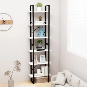 2 db fehér forgácslap tárolópolc 60 x 30 x 210 cm