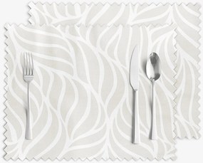 Goldea teflonbevonatú reggeliző alátét - bézs vonalak - 2db 30 x 40 cm