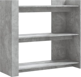 vidaXL betonszürke szerelt fa tálalóasztal 100x35x90 cm
