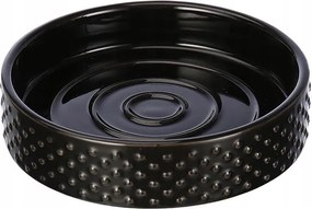 Kerek Kerámia Szappantartó Geometrikus Minta Elegáns Stílusos Szilárd