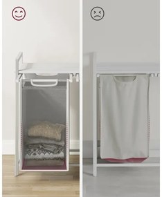 REX fehér szennyeskosár