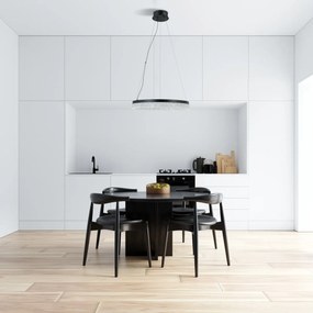Italux glamour modern függeszték pantal matt fekete itxpnd-34533-m-bk