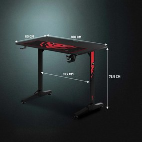 Diablo X-Mate 1000 kis gamer asztal