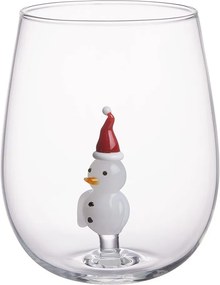 MERRY & JOY pohár, hóember 450 ml