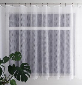 Mg Függöny 125/433 Fehér 350x160cm Kész Szalaggal M