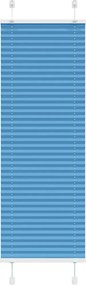 vidaXL pliszírozott redőny kék 45x150 cm szövetszélesség 44,4 cm