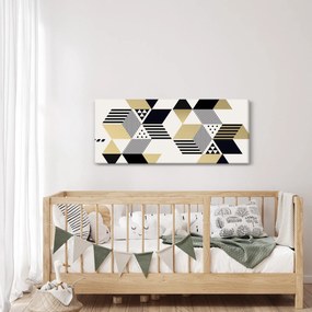 Kép - Geometriai formák N⁰1 (120x50 cm)