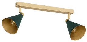 Argon 7148 - Spotlámpa LUCINDA 2xE14/7W/230V zöld