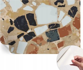 Öntapadós Mosható Fali Fotótapéta Rusztikus kövek 104x70 cm