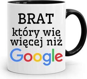 Fekete Bögre Testvérnek, Aki Többet Tud, Mint A Google, fényképes nyomattal