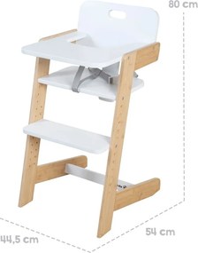 Fehér etetőszék Nature UP – Roba