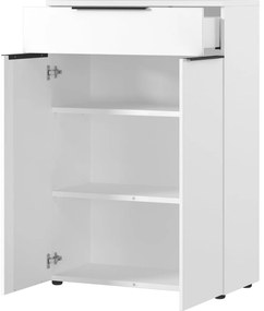 Fehér magas komód 81x120 cm Mailand – Germania