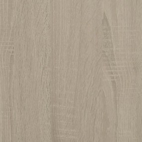 sonoma tölgy színű szerelt fa cipősszekrény 54 x 34 x 183 cm