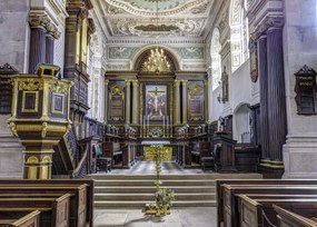 Poszter 70x50cm Mindenszentek temploma, Assaf Frank