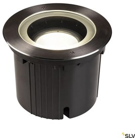 SLV 1002898 DASAR Kültéri Talajba Építhető Lámpa Fekete, Rozsdamentes acél LED IP44