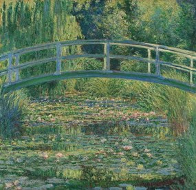 Monet, Claude - Festmény reprodukció Waterlily Pond, 1899, (40 x 40 cm)