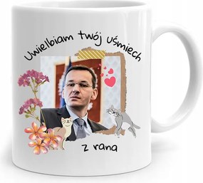 Bögre Politikus Miniszterelnök Mateusz Morawiecki Pis