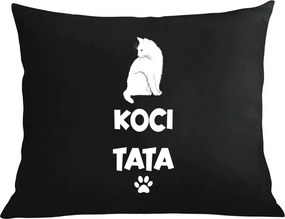 Párna párnahuzat Apák napja Macska Apa