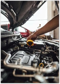 Poszterek 50x70 Autó műszaki ellenőrzés