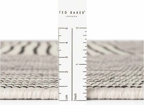 Fekete-krémszínű kültéri-beltéri szőnyeg 120x170 cm Haringey Nightingale – Ted Baker