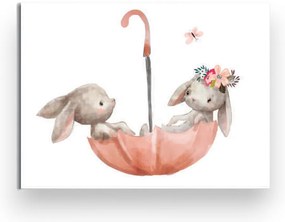 Gyerekszoba kép 40x30 cm Bunnies – Wallity
